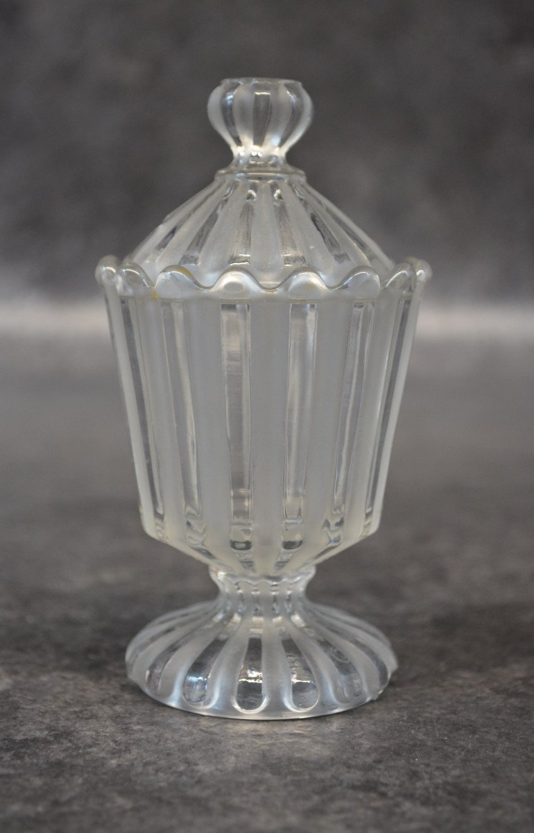 Baccarat Crystal Mustard Pot
