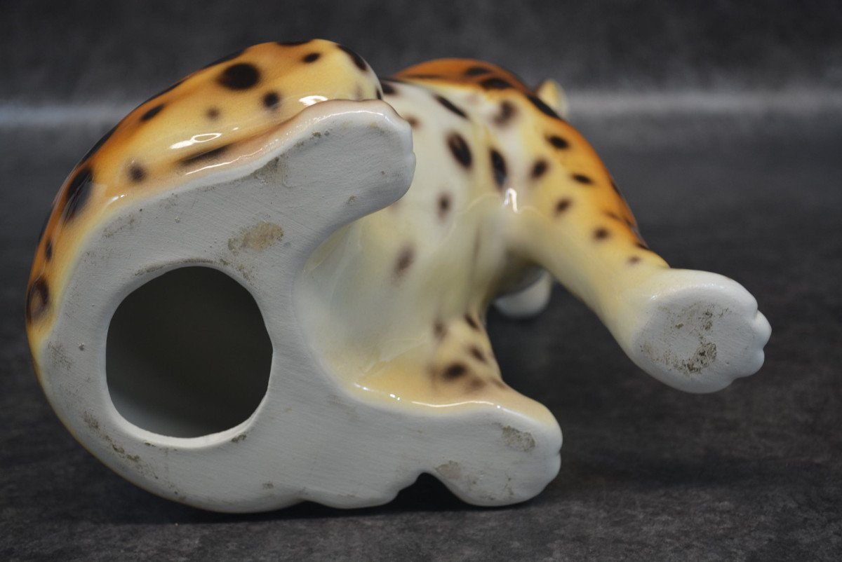 Leopard In Majolica Italy-photo-5