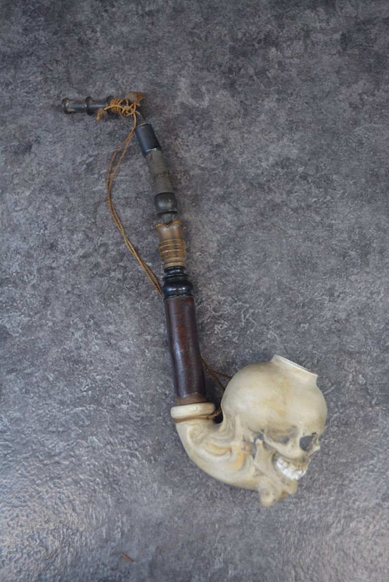 Pipe Tête De Mort - Vanité-photo-1