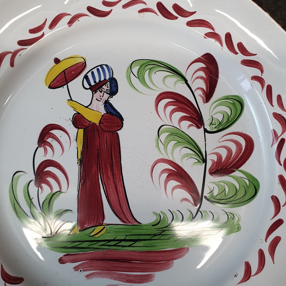 Assiette Les Islettes Madame Bernard-photo-2