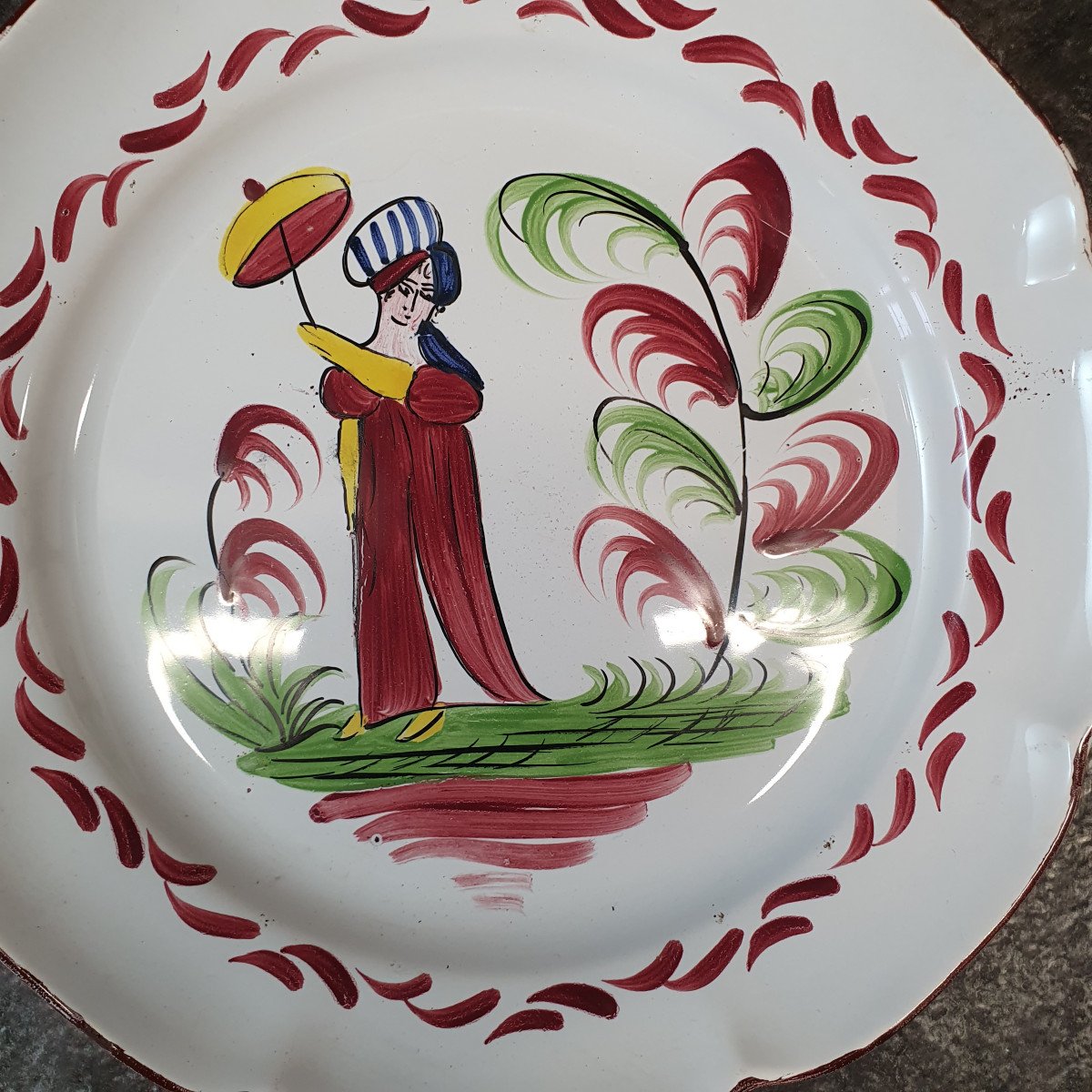 Assiette Les Islettes Madame Bernard-photo-1