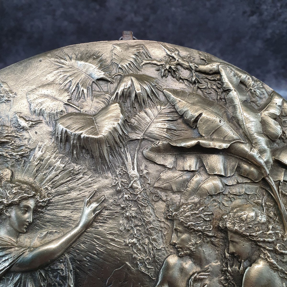 Plaque En Bronze-photo-4