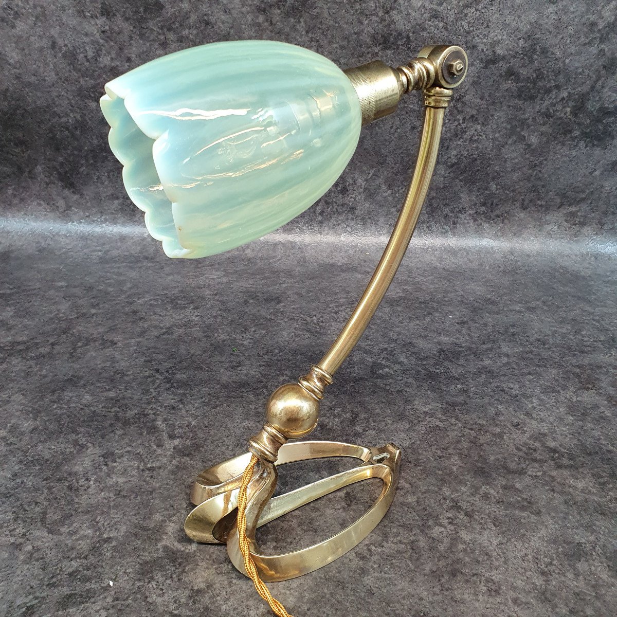 Art Nouveau Lamp Art And Craft Dlg Benson-photo-2