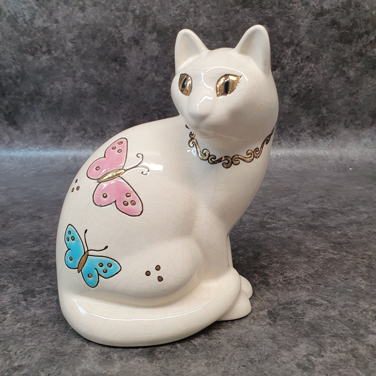 Cat In Longwy Enamels-photo-2