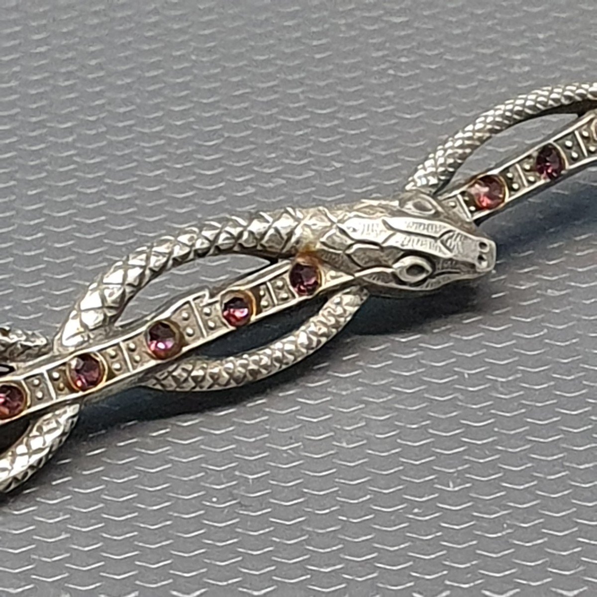 Art Deco Snake Brooch-photo-4