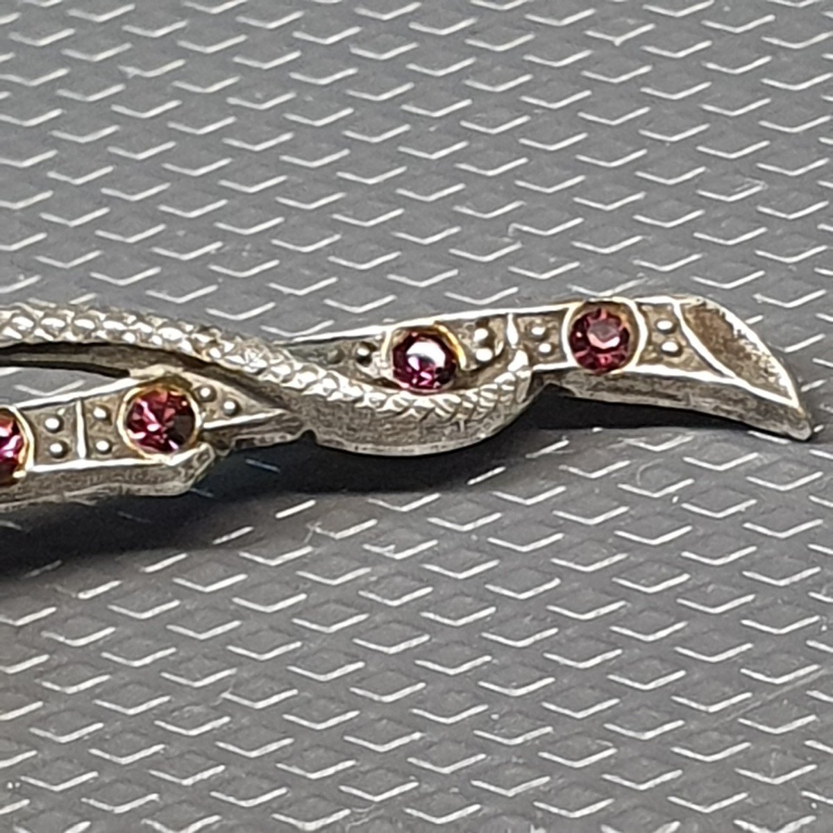 Art Deco Snake Brooch-photo-3