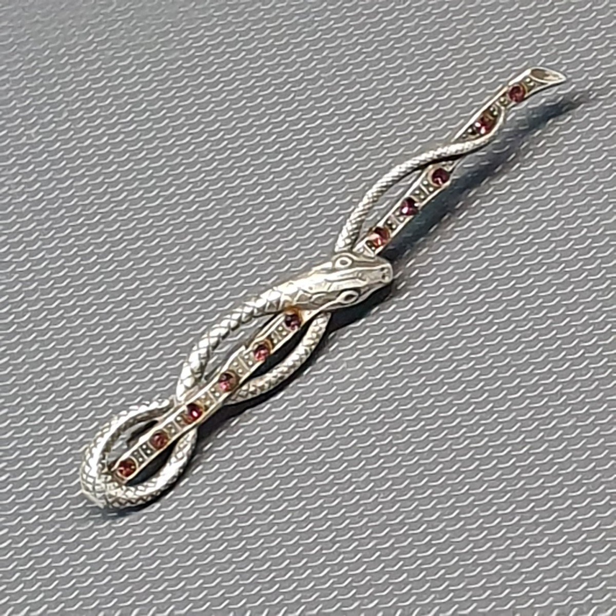 Art Deco Snake Brooch-photo-5
