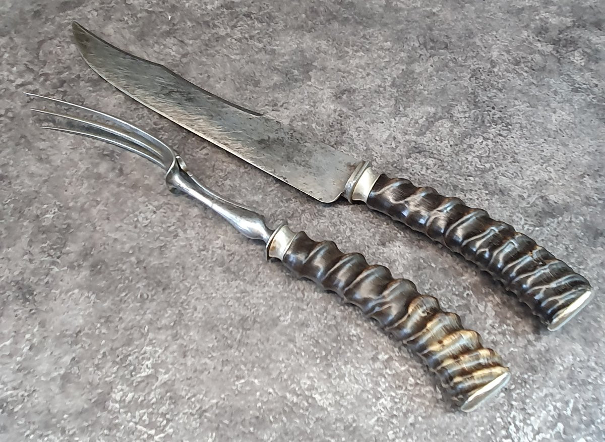 Leg Of Lamb Knife And Fork Set-photo-2