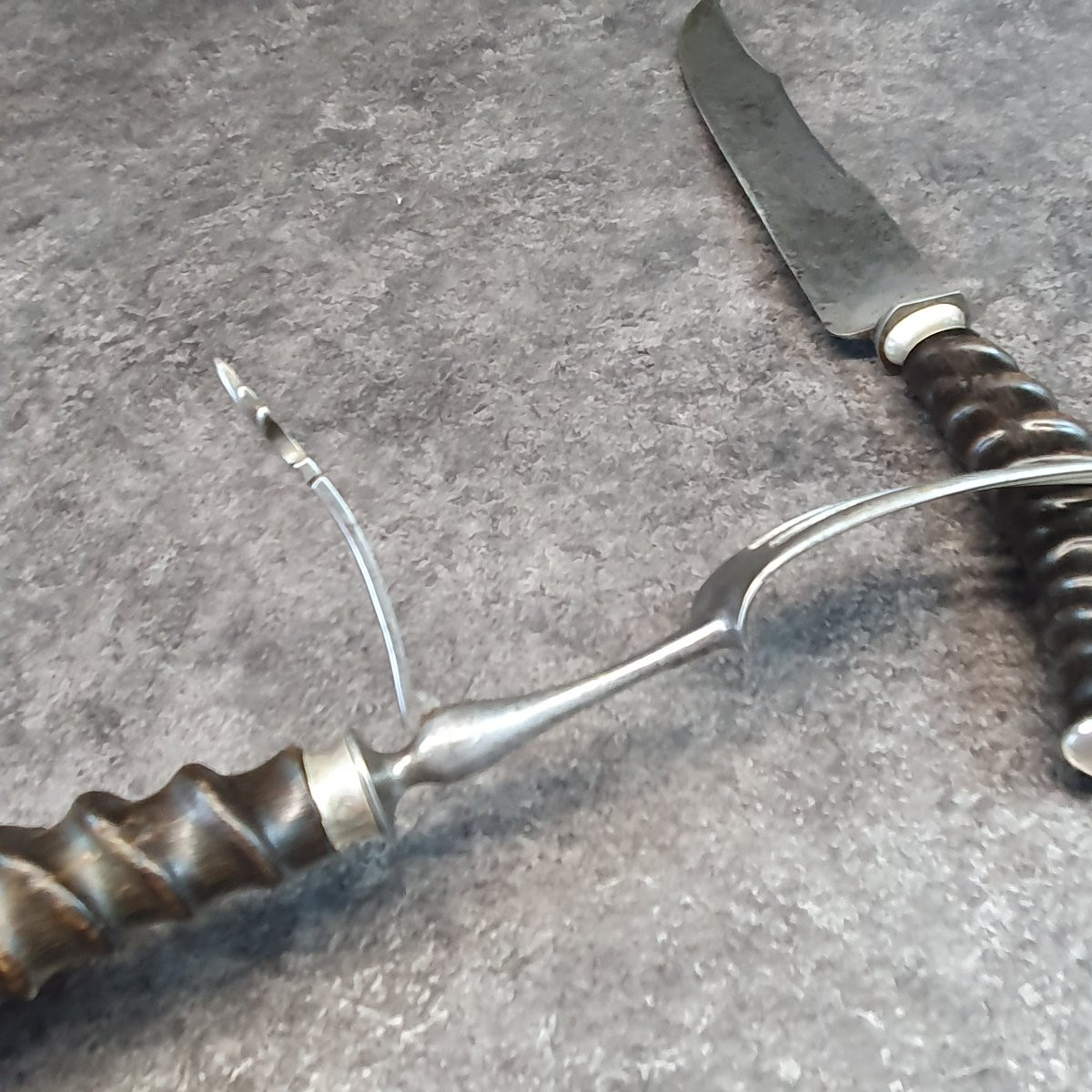 Leg Of Lamb Knife And Fork Set-photo-2