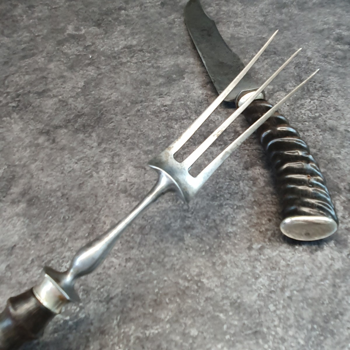 Leg Of Lamb Knife And Fork Set-photo-3