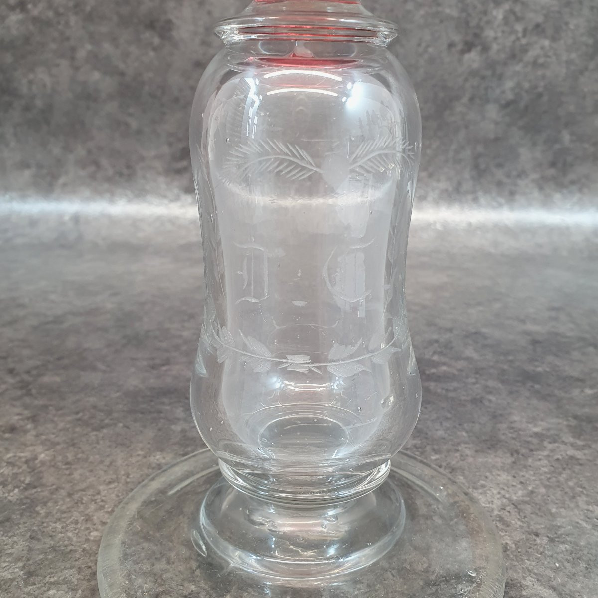 Sars Kerosene Lamp Blown Glass Pottery-photo-4
