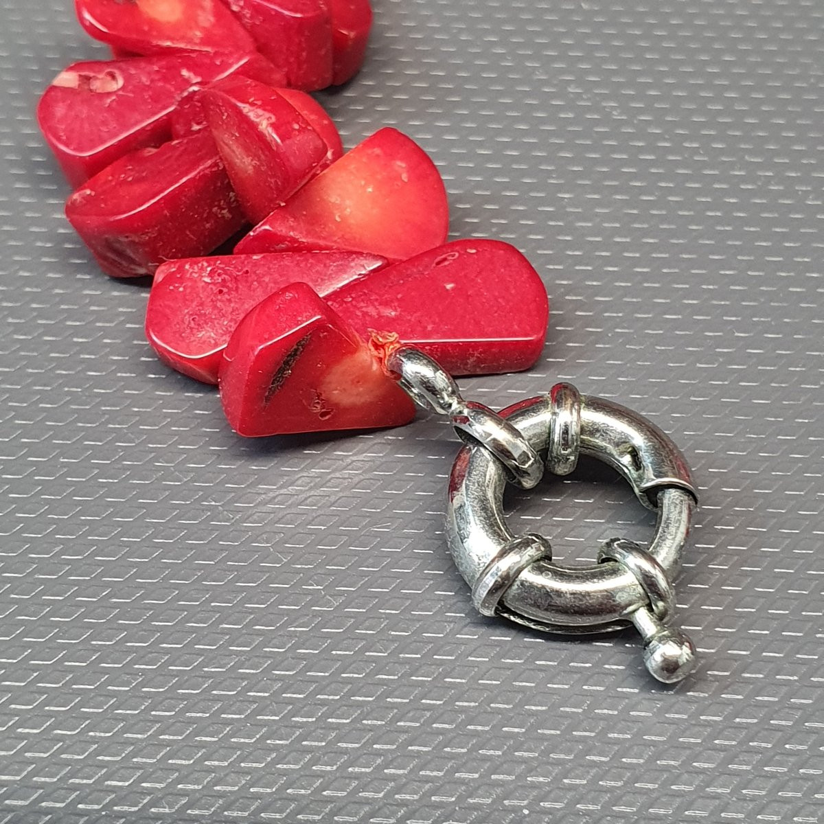 collier corail rouge-photo-5
