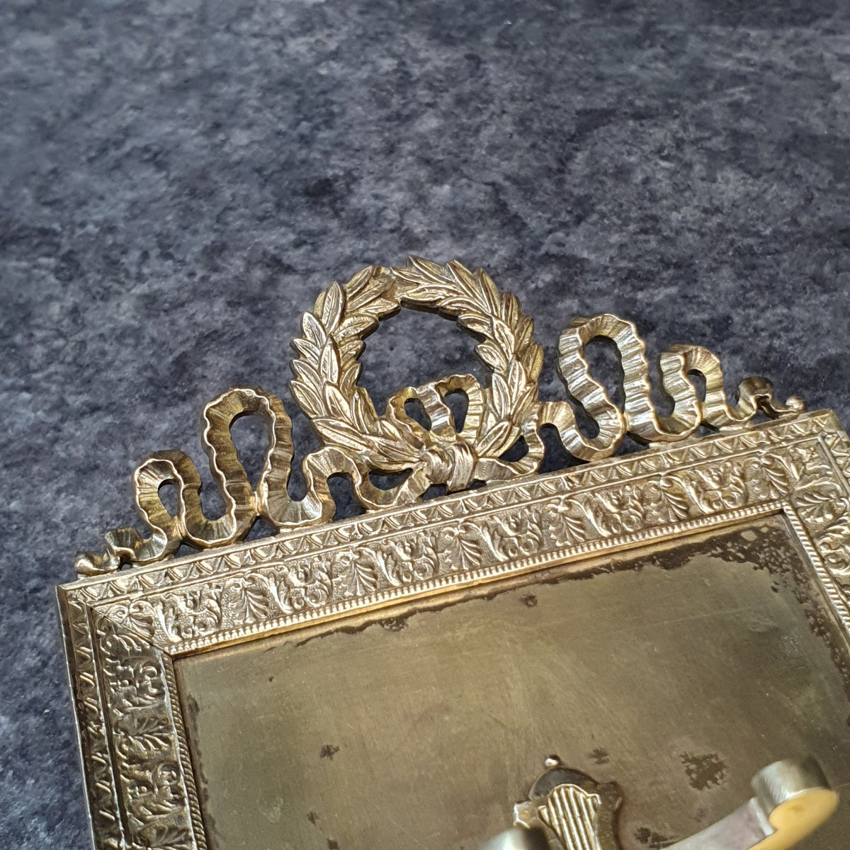 Louis XVI Bronze Pen Holder-photo-5