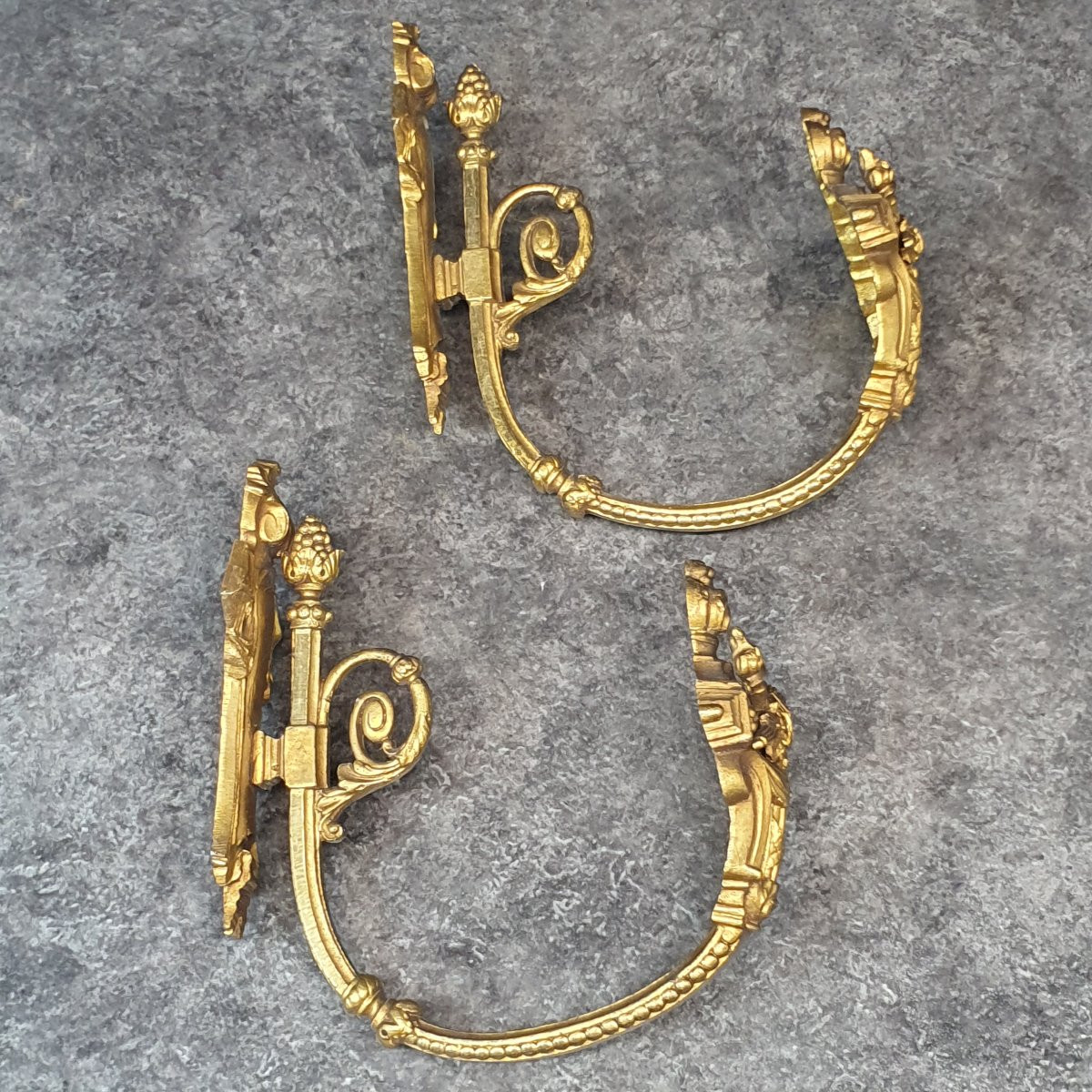 Pair Of Louis XVI Bronze Embrasures-photo-4