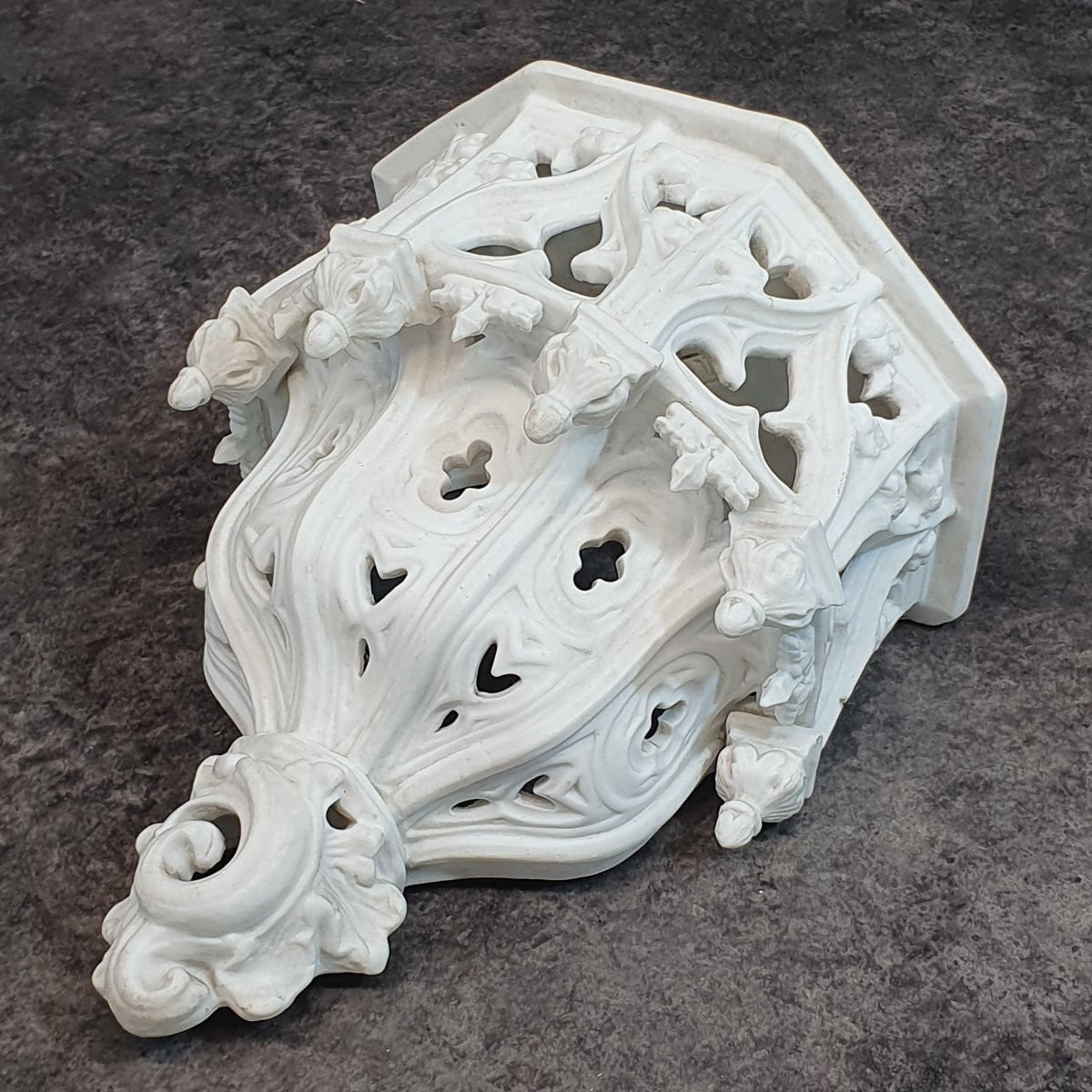 console gothique en biscuit pour vierge-photo-2