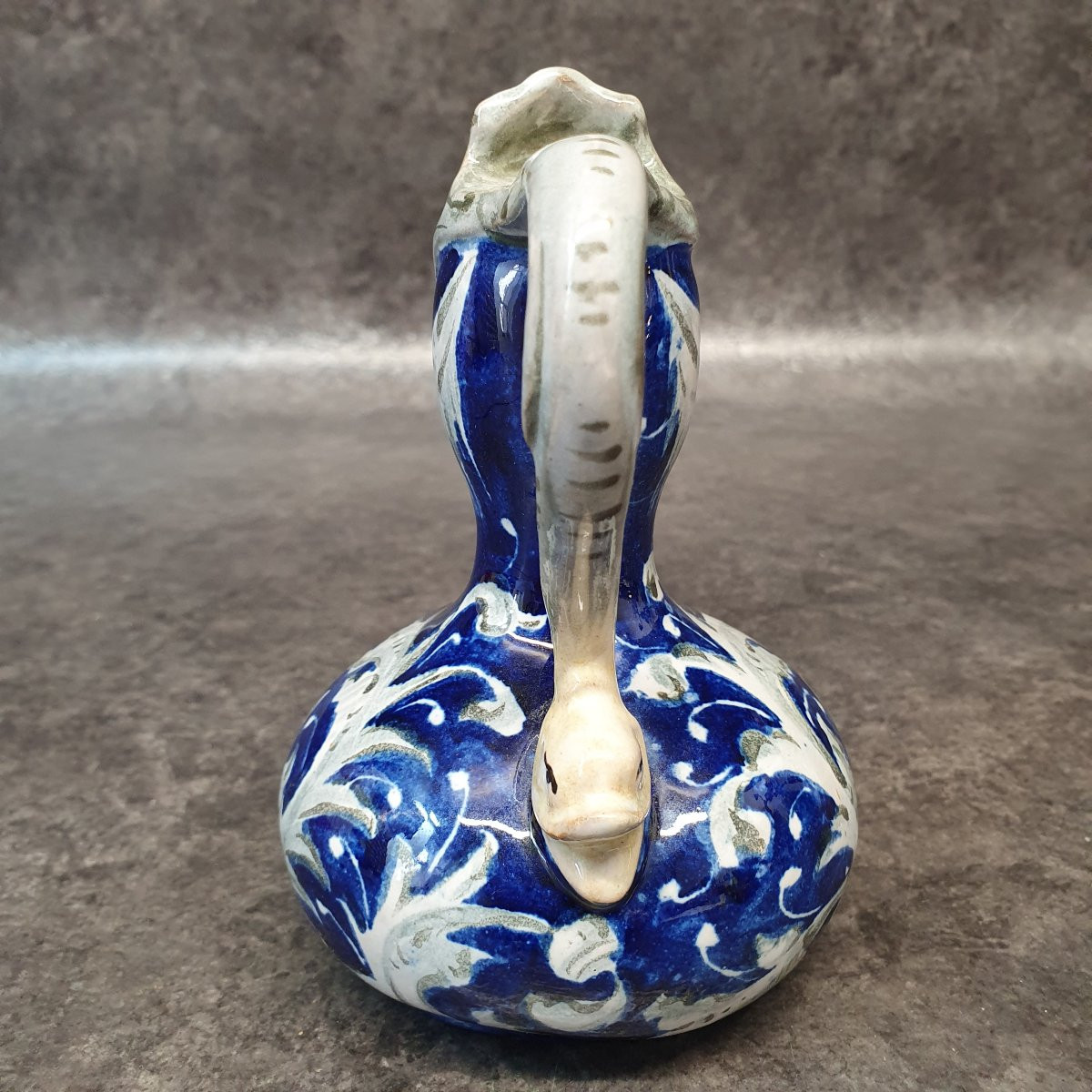 Earthenware Pitcher By Minghetti Italy-photo-4