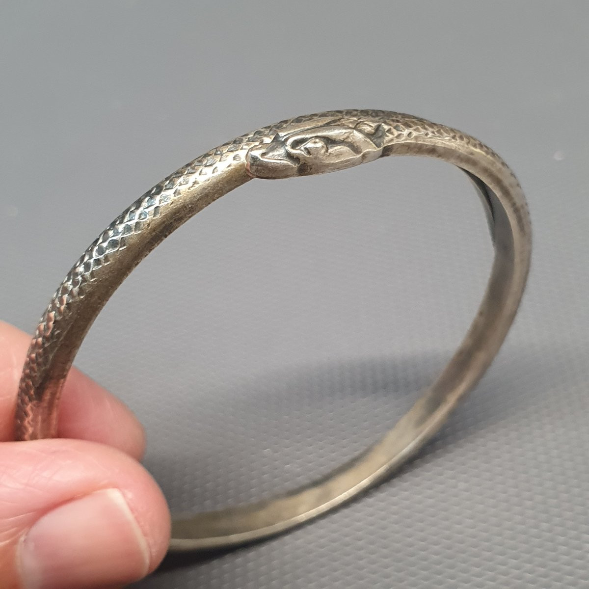 Art Deco Snake Bracelet-photo-3
