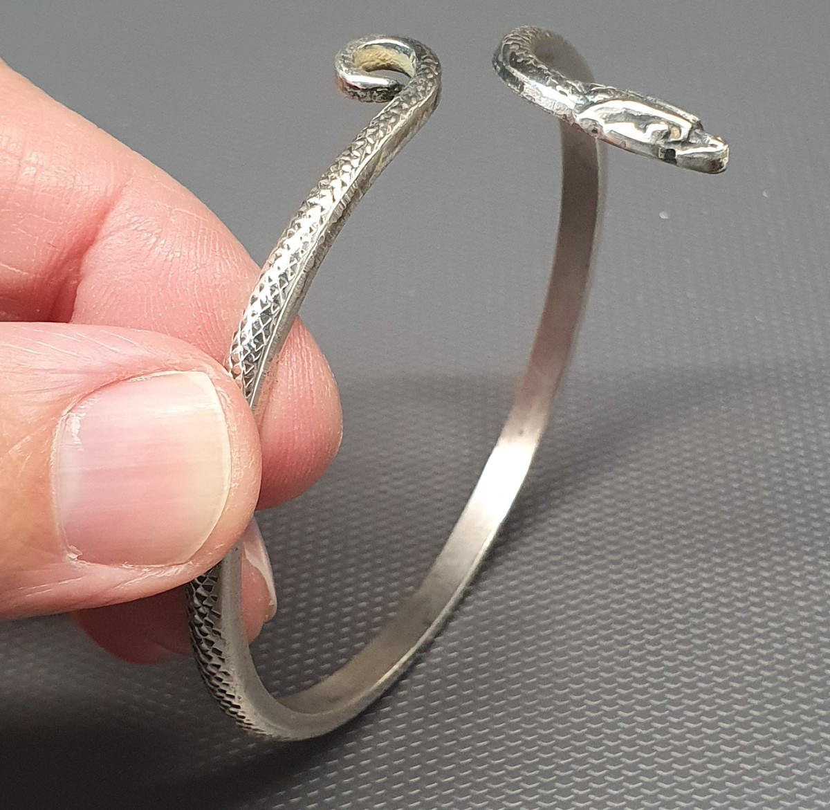 bracelet art déco serpent