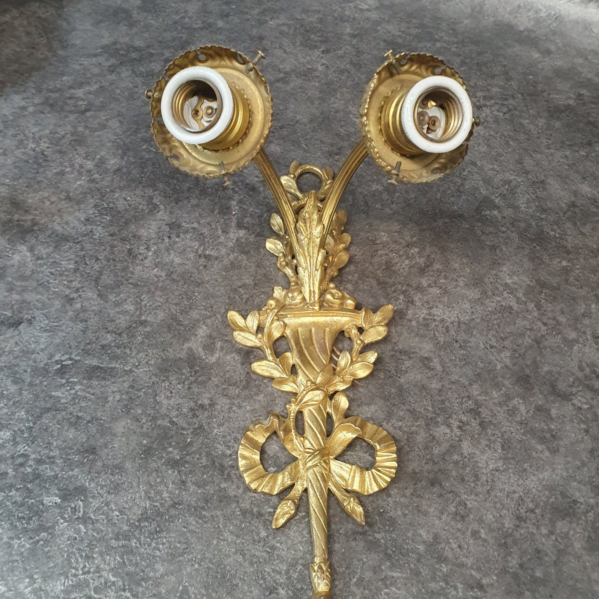applique double en bronze -photo-2