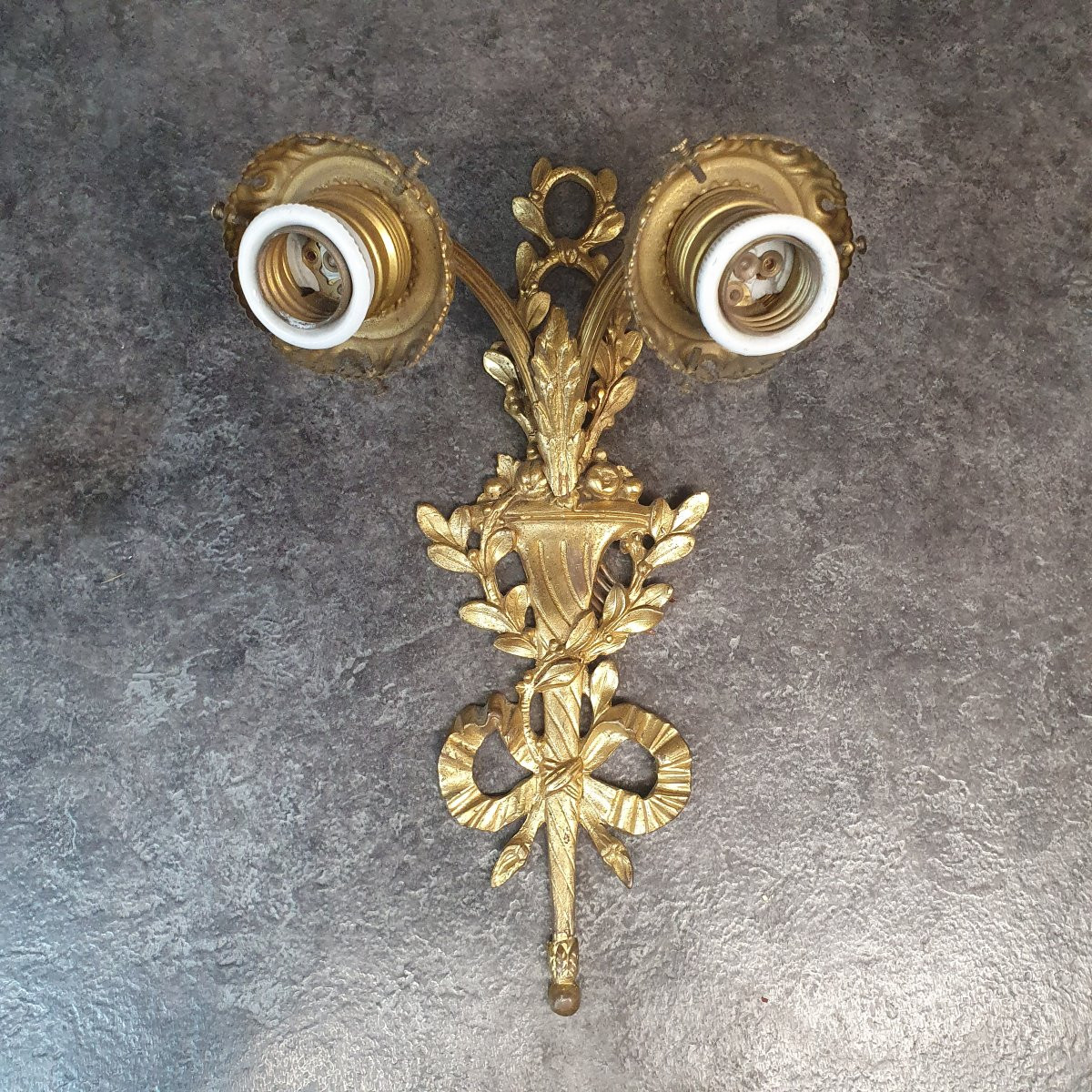 applique double en bronze -photo-2