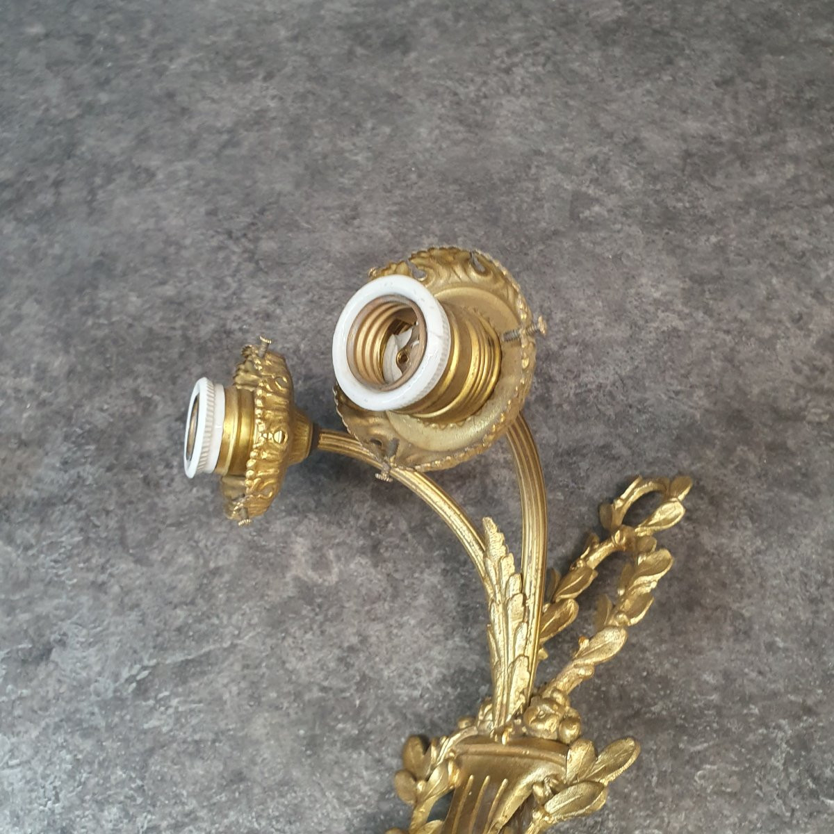 applique double en bronze -photo-4