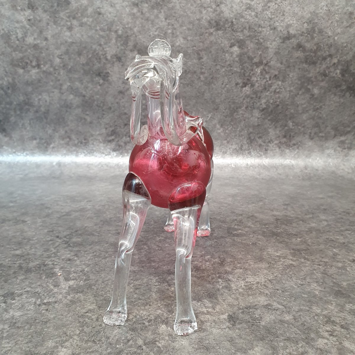 cheval en verre XIX ème -photo-1