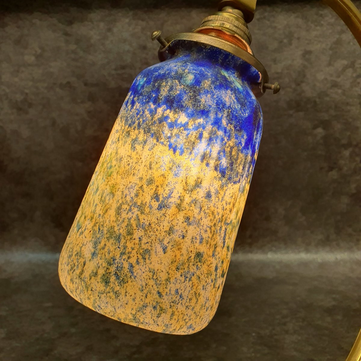 lampe de bureau Daum et Auguste Delafontaine-photo-5