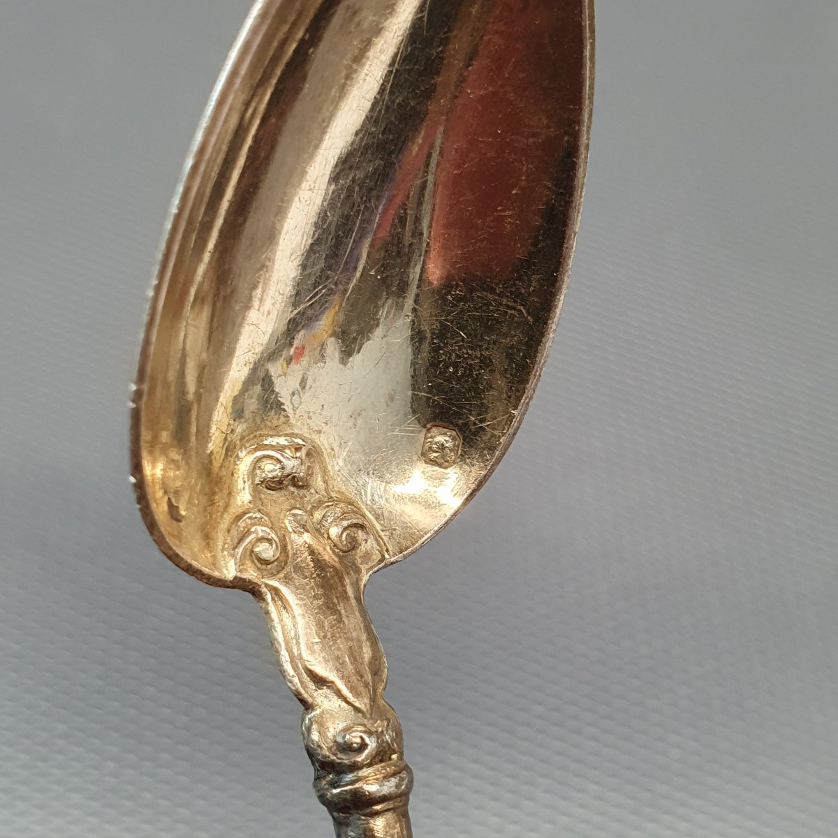 Silver-gilt Medicine Spoon-photo-5