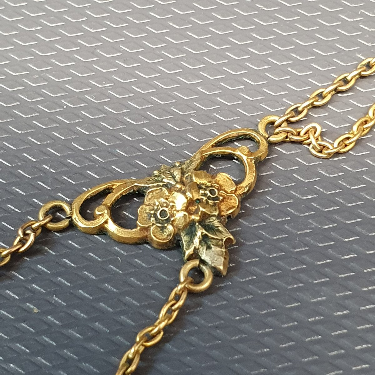 collier draperie art nouveau ORIA-photo-4