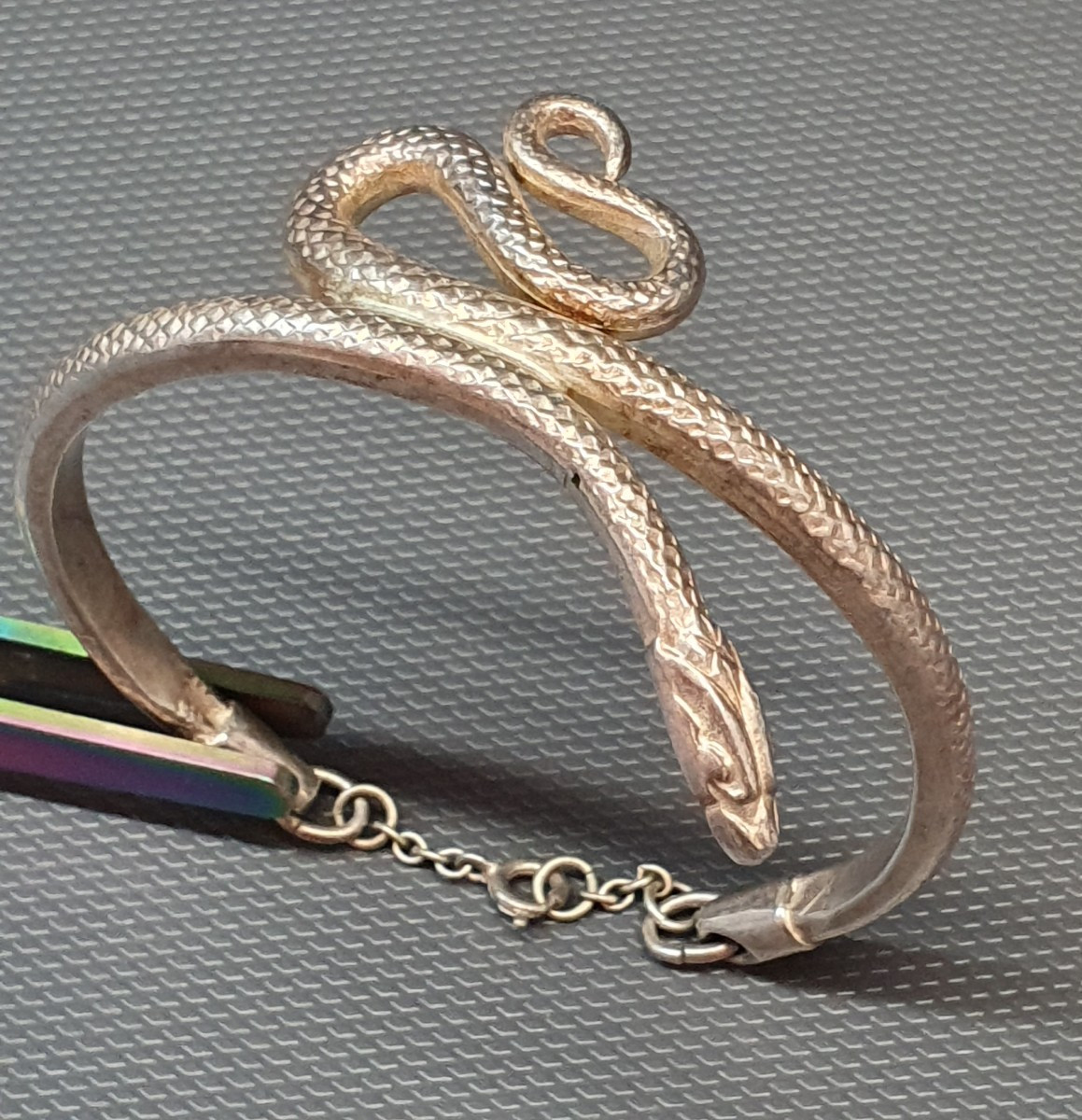 Art Deco Snake Bracelet
