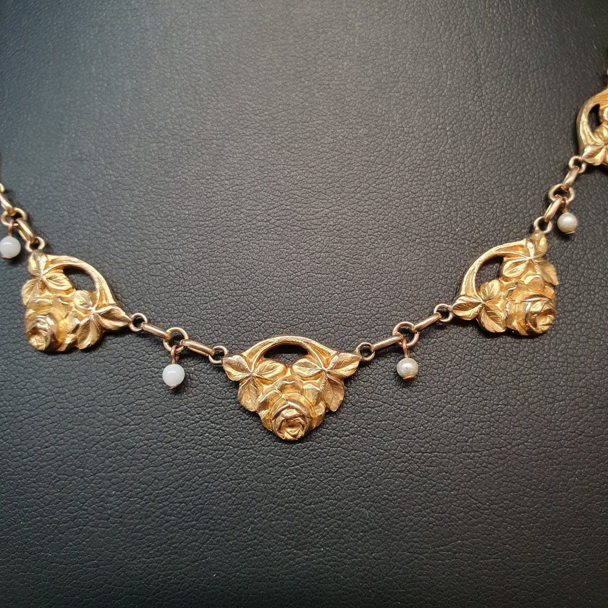 collier draperie art nouveau-photo-3