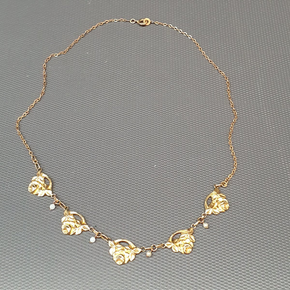 collier draperie art nouveau-photo-4