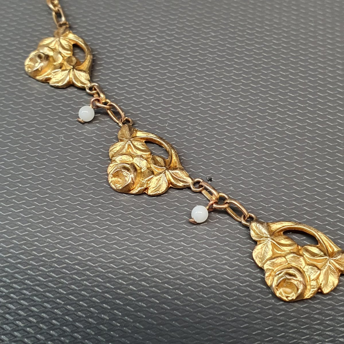 collier draperie art nouveau-photo-2