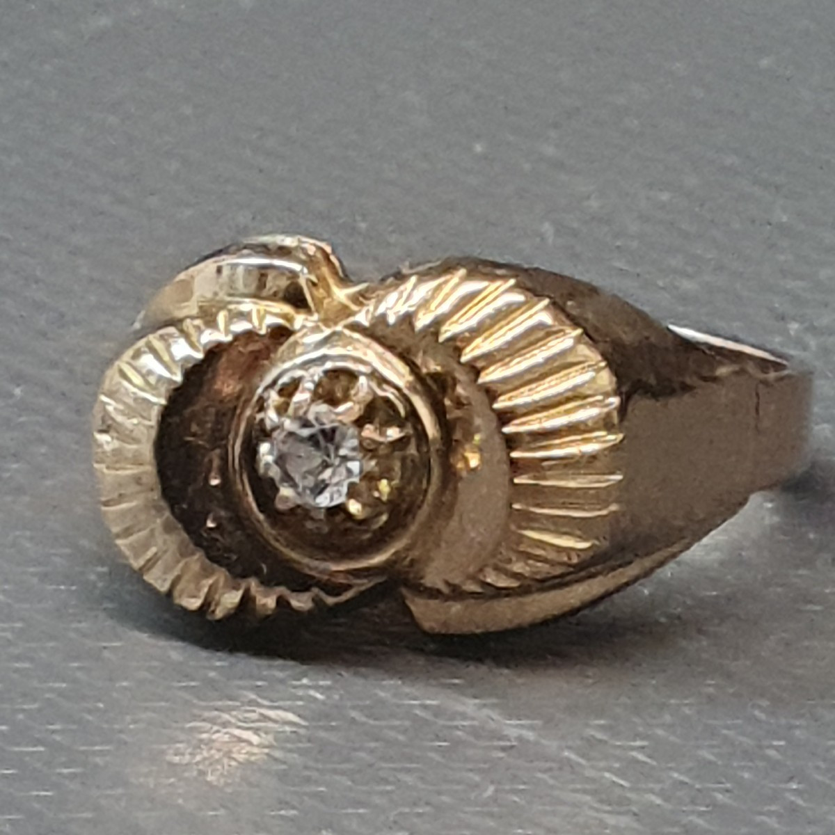 bague  art déo