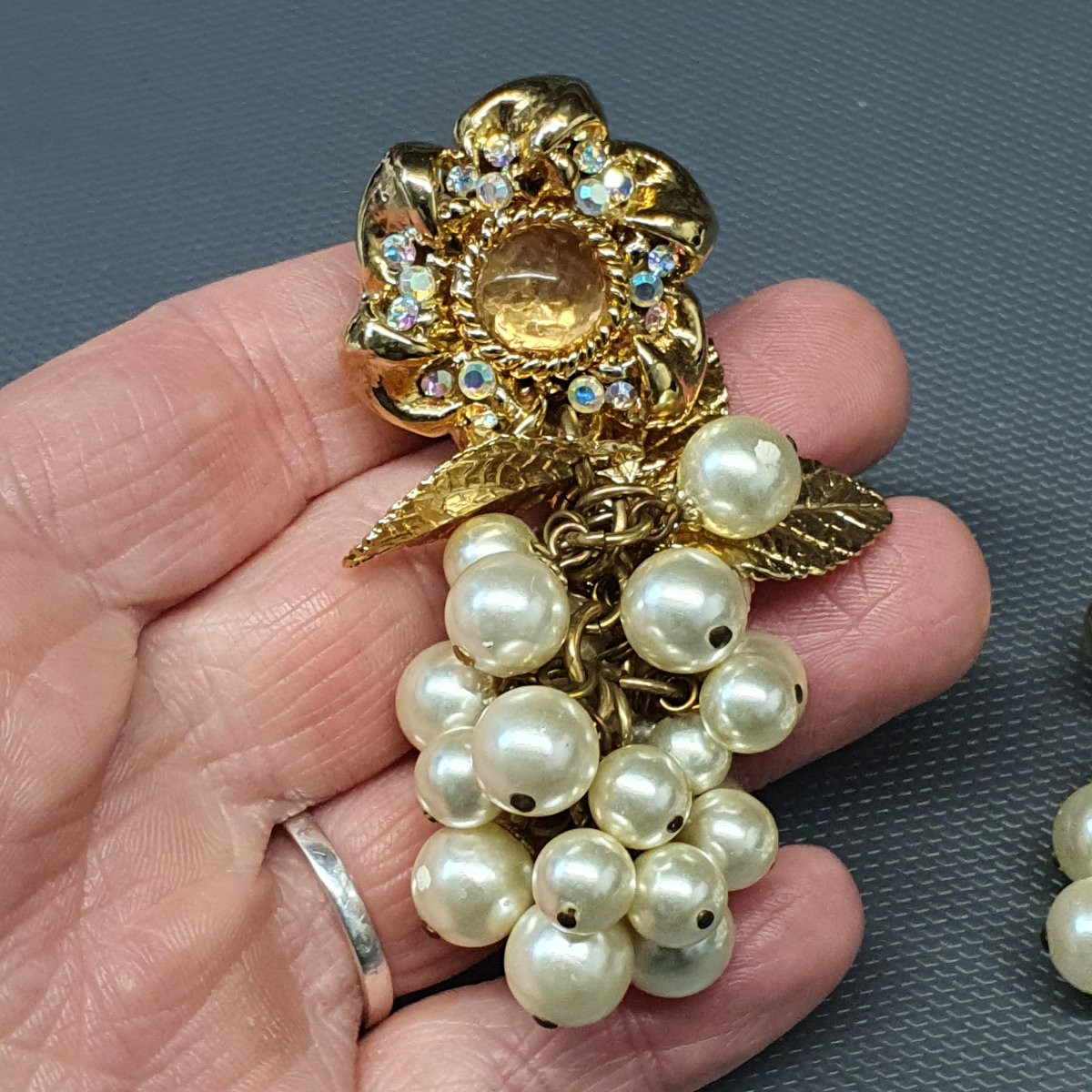 Paire de Boucle d'oreille Jacky de G-photo-1