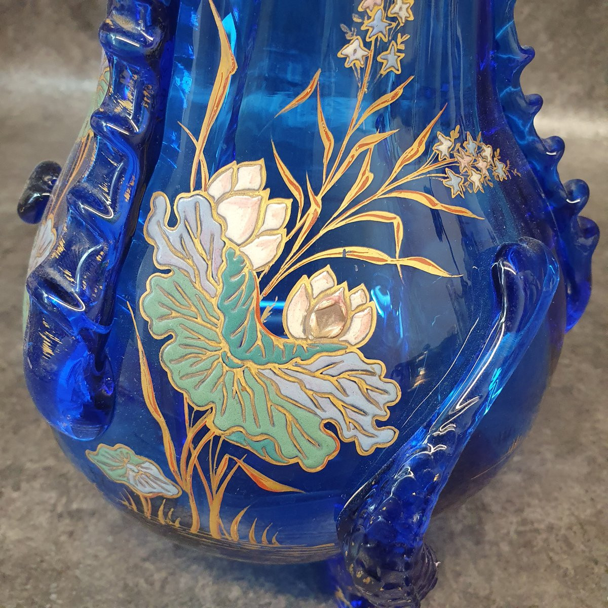 Auguste Jean Enamelled Vase-photo-4