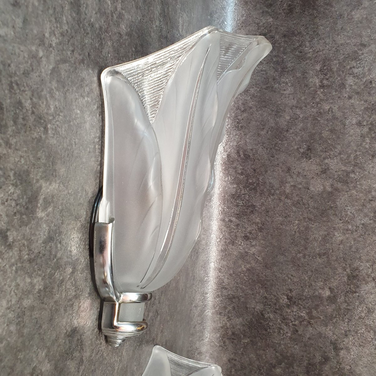 Pair Of Ezan Art Deco Sconces-photo-1