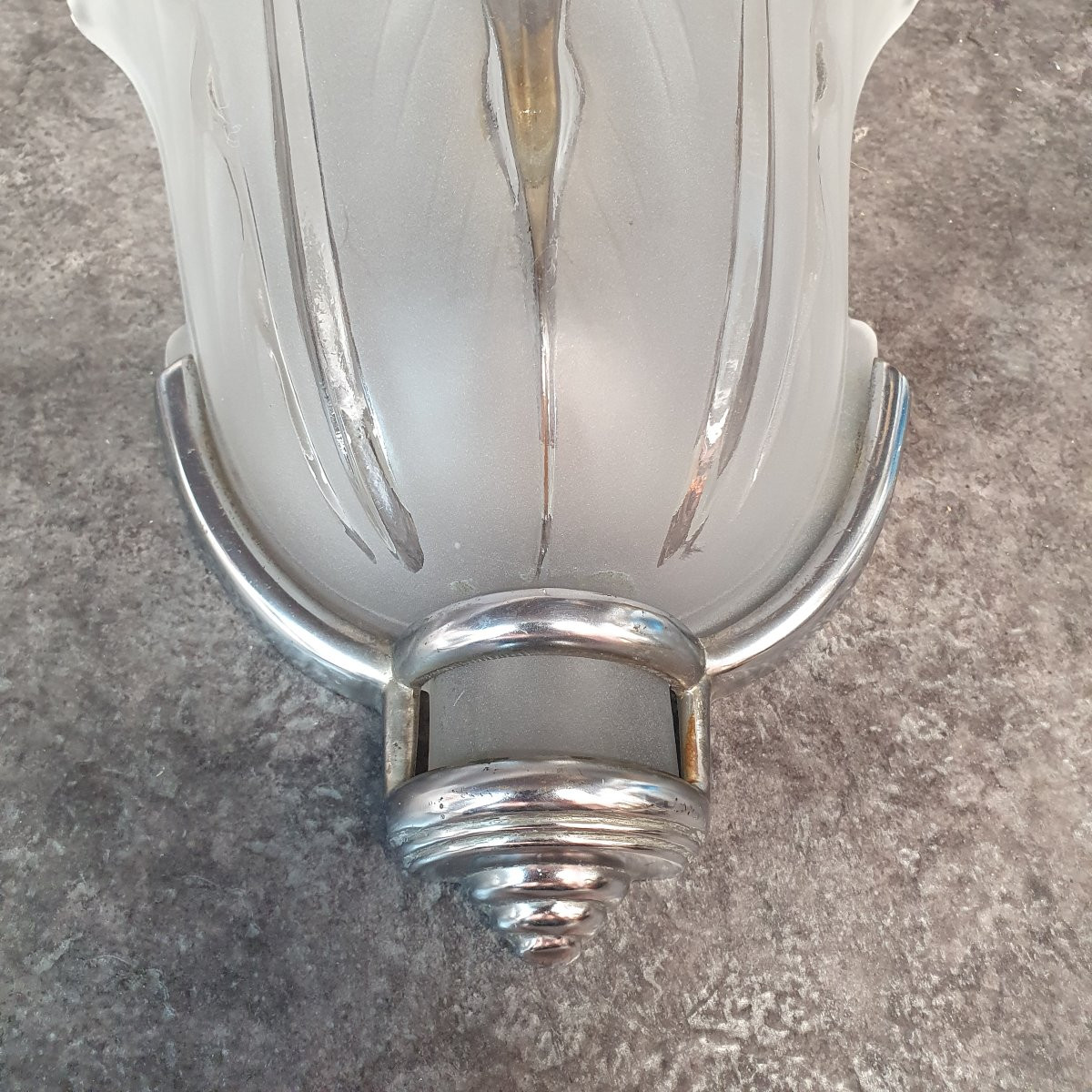 Pair Of Ezan Art Deco Sconces-photo-4