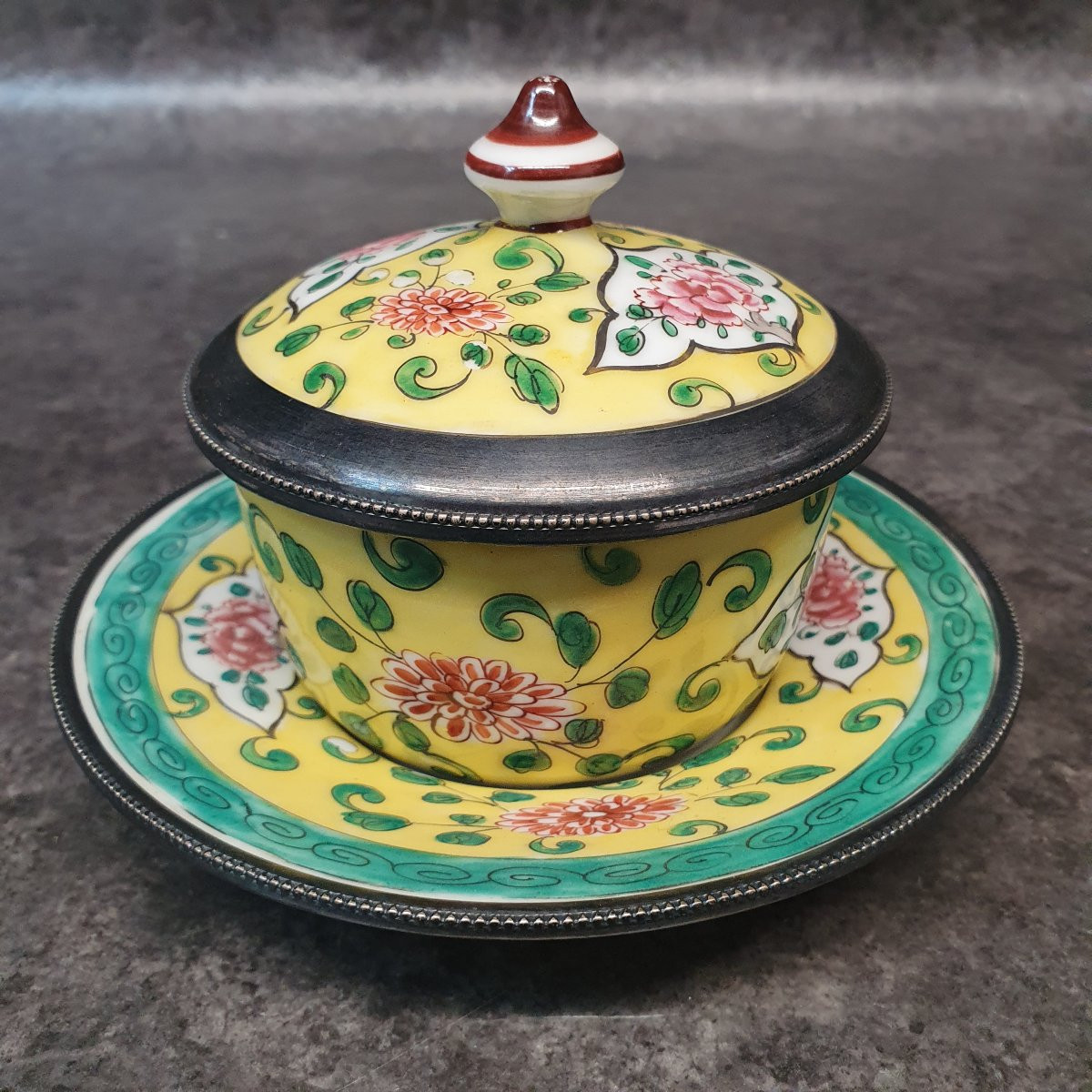Porcelain Stock Pot + Solid Silver-photo-4