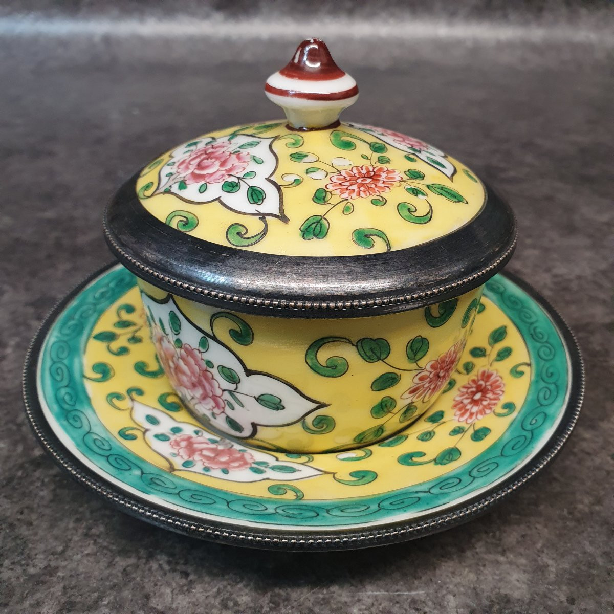 Porcelain Stock Pot + Solid Silver-photo-1