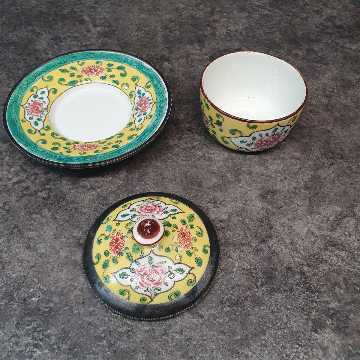 Porcelain Stock Pot + Solid Silver-photo-3