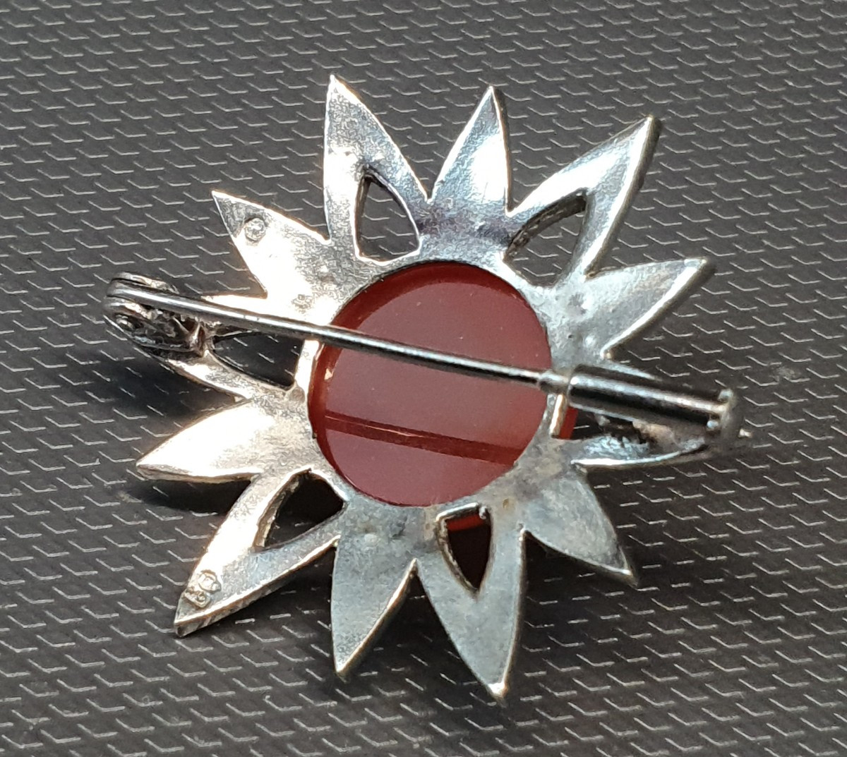 Art Deco Silver Brooch-photo-1