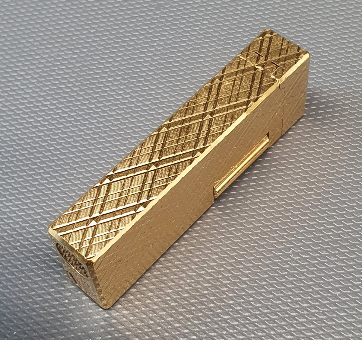 Briquet John Sterling plaqué or-photo-1