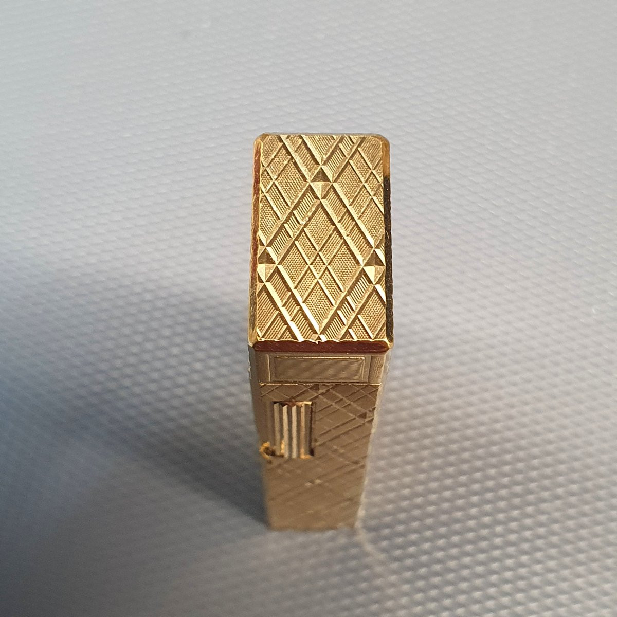 Briquet John Sterling plaqué or-photo-3