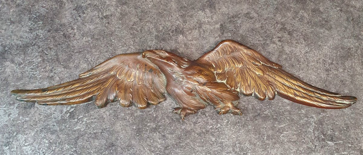 décoration aigle en bronze-photo-2