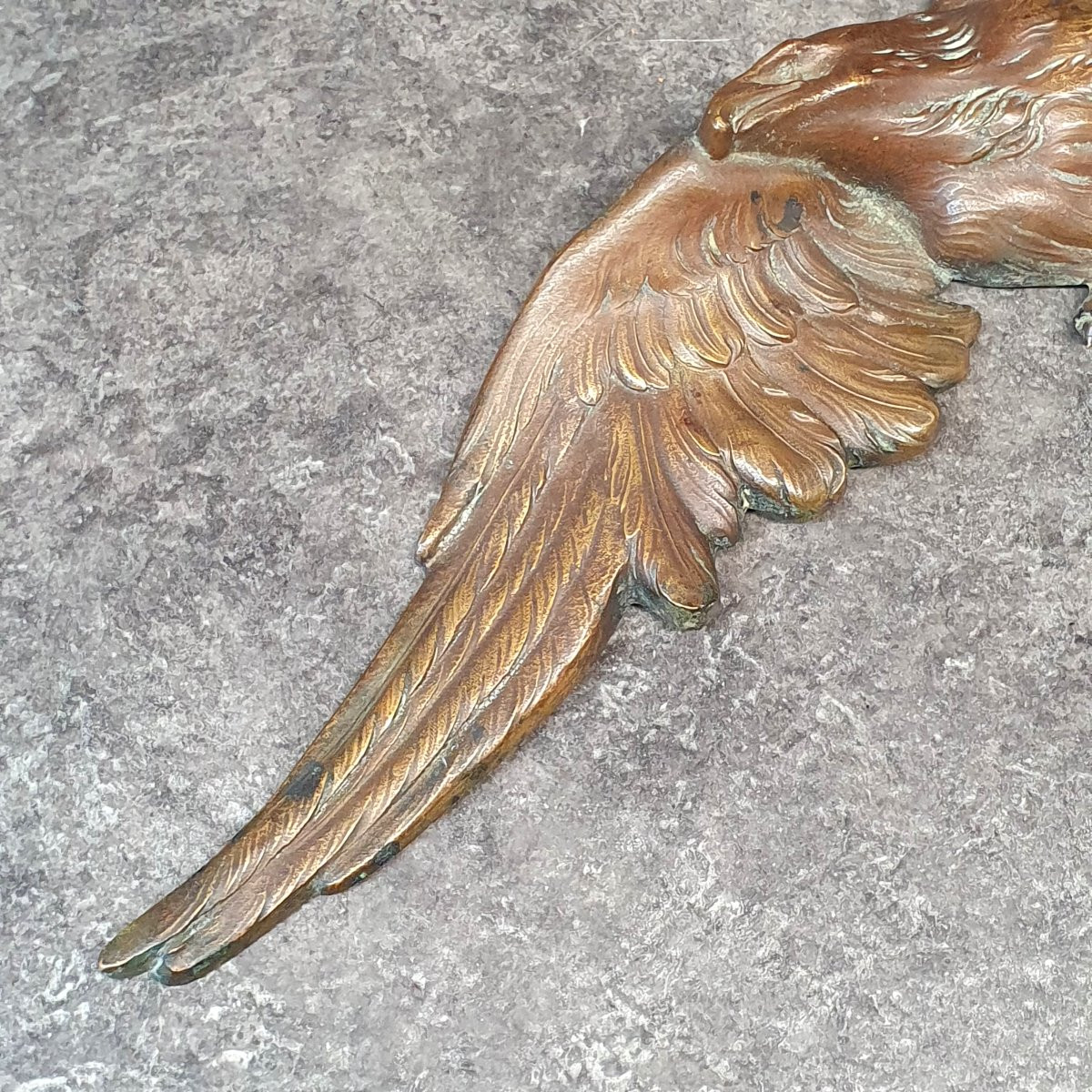 décoration aigle en bronze-photo-1