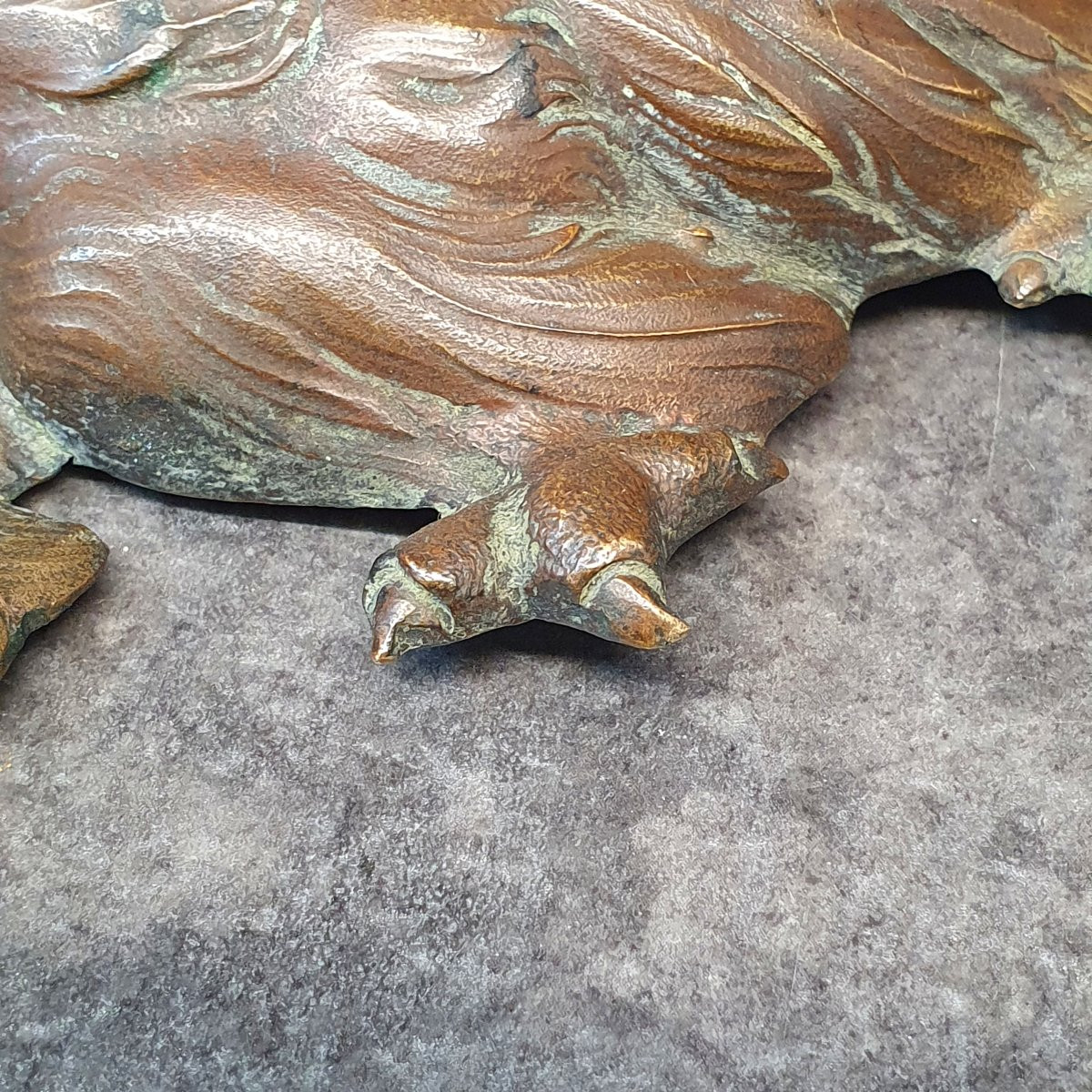 décoration aigle en bronze-photo-2