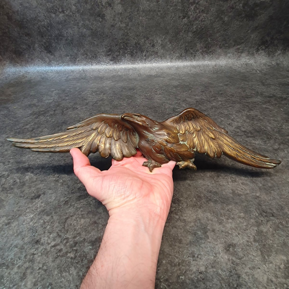 décoration aigle en bronze-photo-6