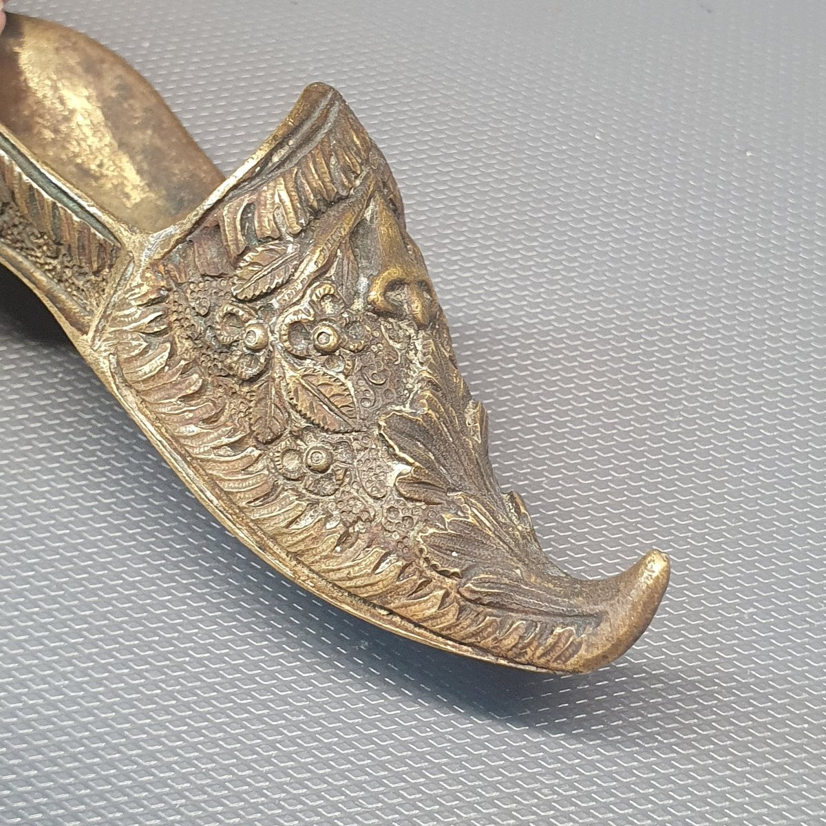 Pair Of Bronze Clogs-photo-6
