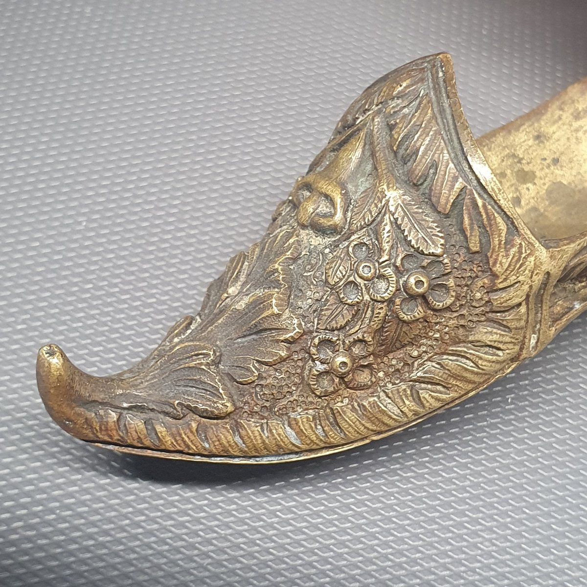 Pair Of Bronze Clogs-photo-7